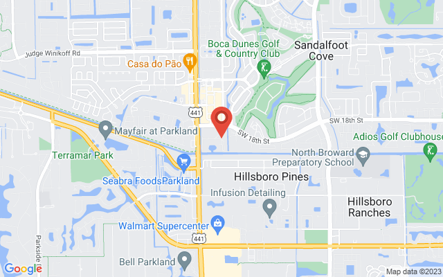 Google map image of location Sandalfoot S, Boca Raton, FL 33428, USA